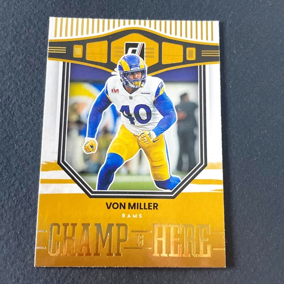 Von Miller: Los Angeles Rams, Linebacker 2022, Champ Is Here #CIH-7 - Picture 1 of 2